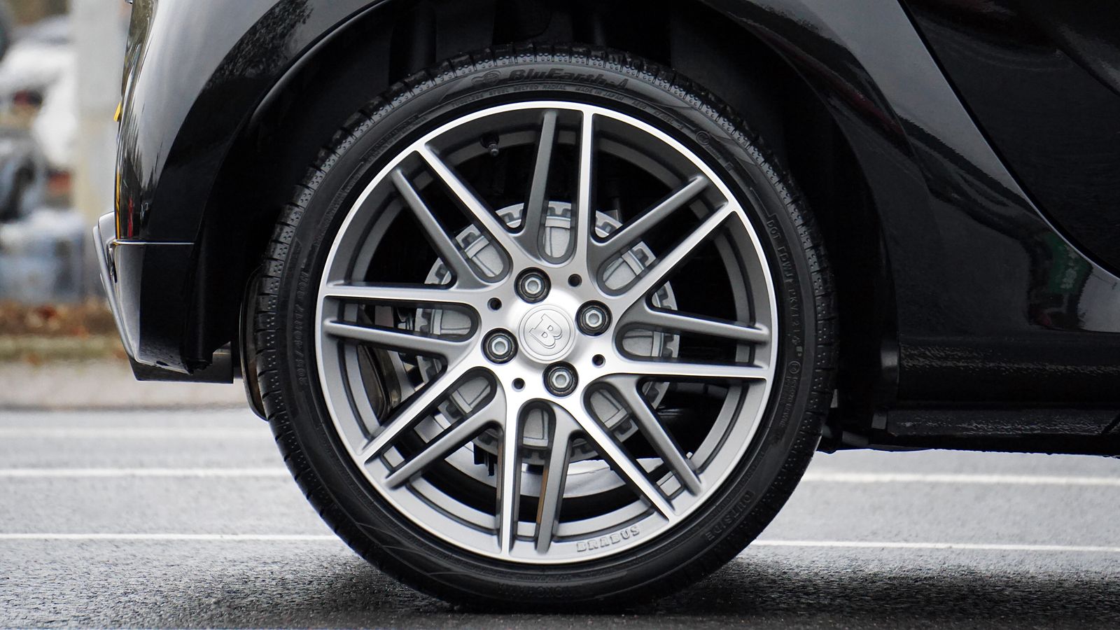 Wheel after the clean