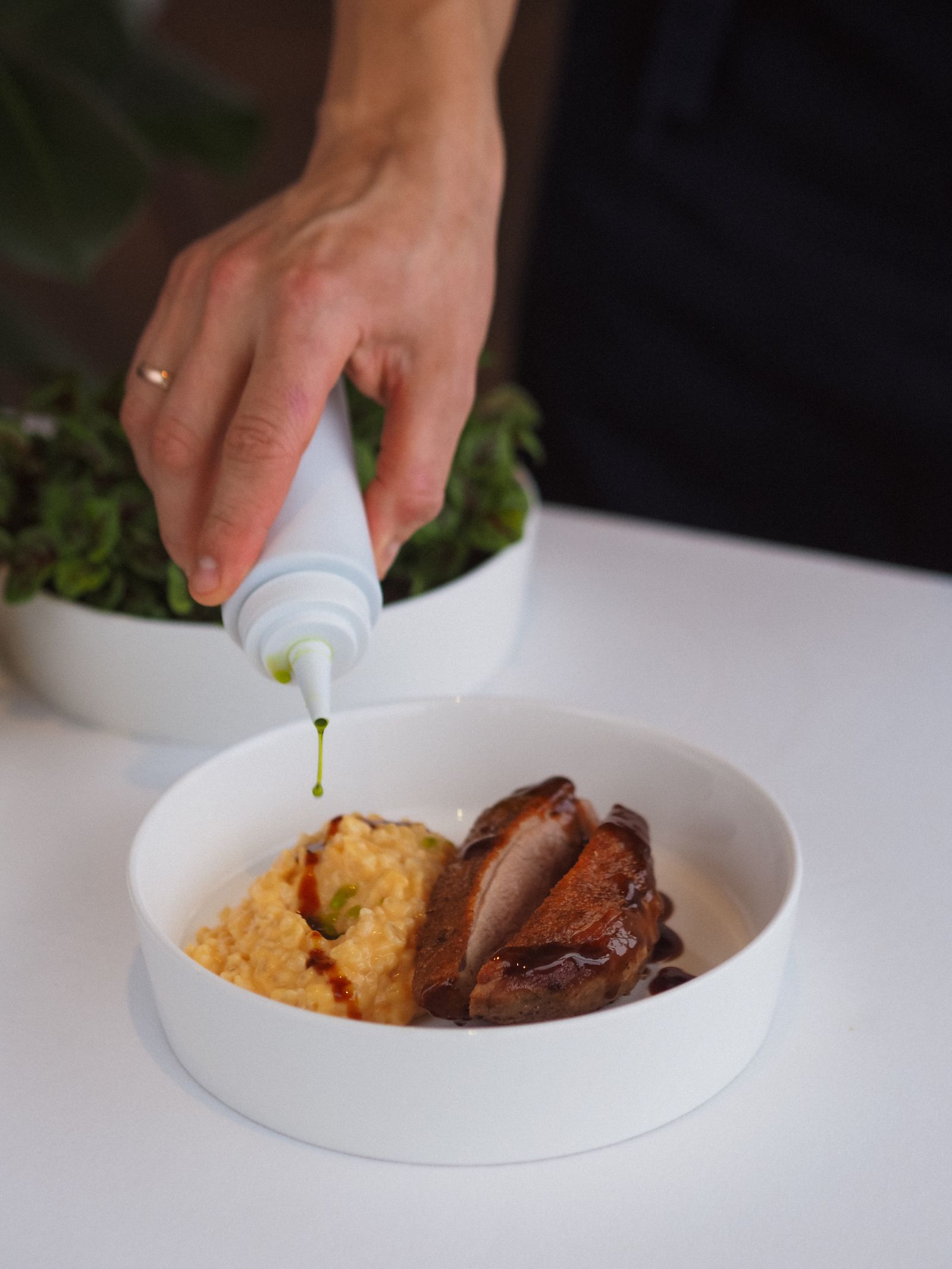 Plated main course