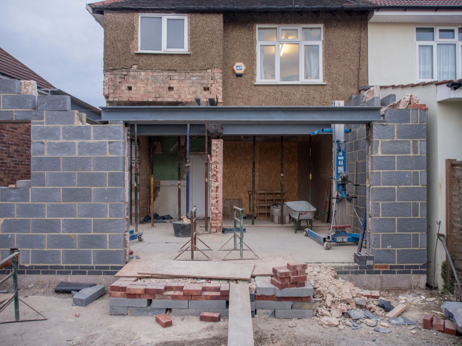 Rear kitchen extension